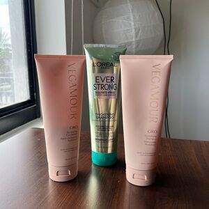 Vegamour Shampoo and Conditioner with L’Oréal Thickening Shampoo